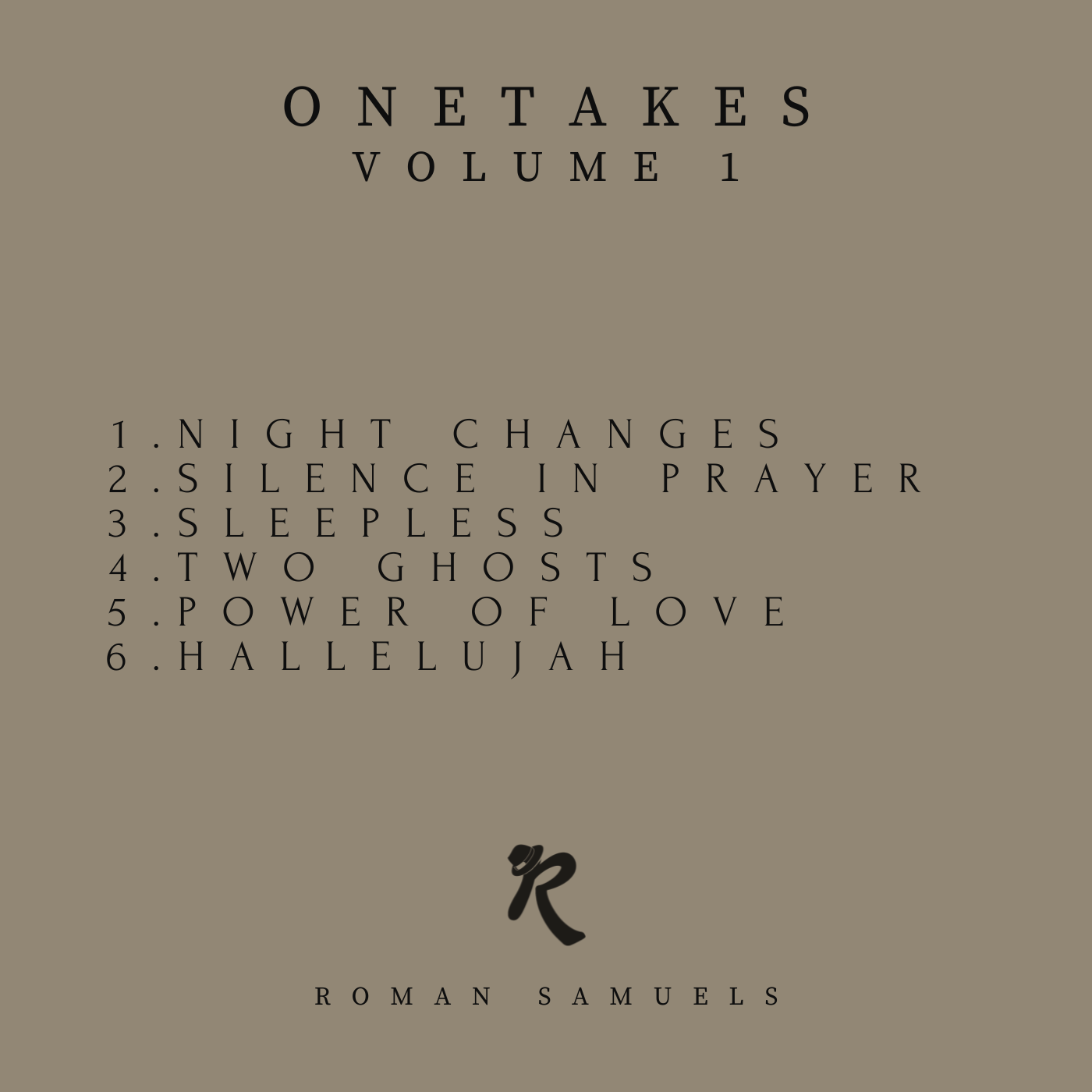 Onetakes Volume 1 (Digital Album + Bonus Tracks)